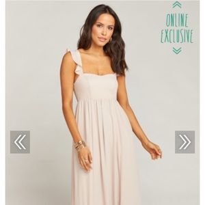 June Maxi Dress ~ Show Me the Ring Crisp - Small